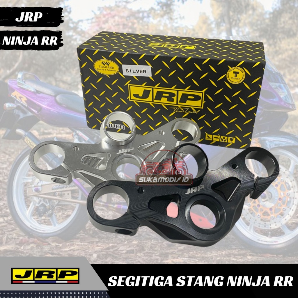 Segitiga stang ninja JRP Segitiga Triple  Cnc JRP  Kawasaki Ninja RR  Model  Stang Ninja RR JRP