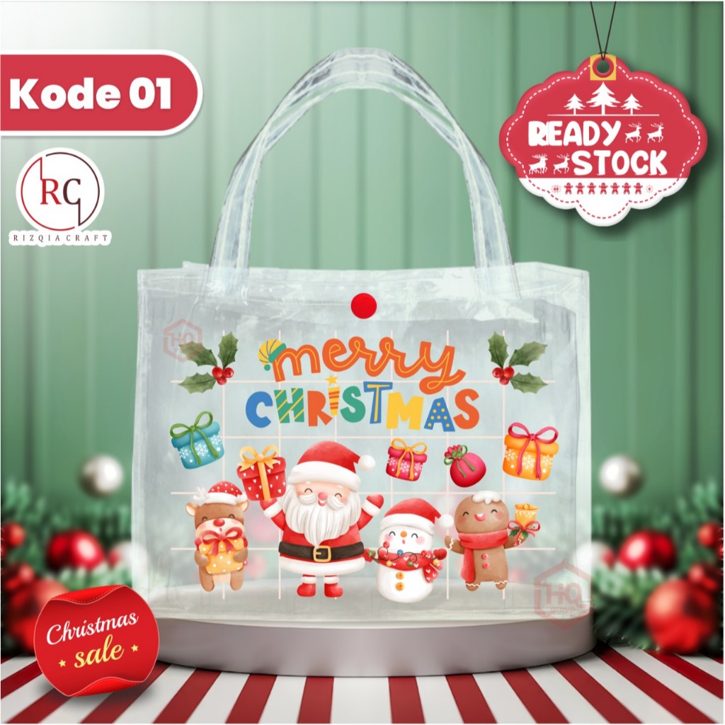 

READY!!! SOUVENIR NATAL / TAS NATAL / MIKA / P25xL13xT20