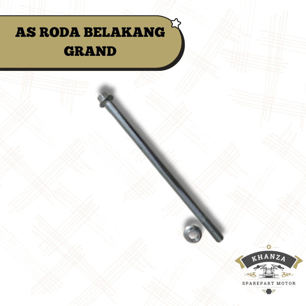 As Roda Belakang Grand || As Roda Bagian Belakang Honda Grand Supra Polos