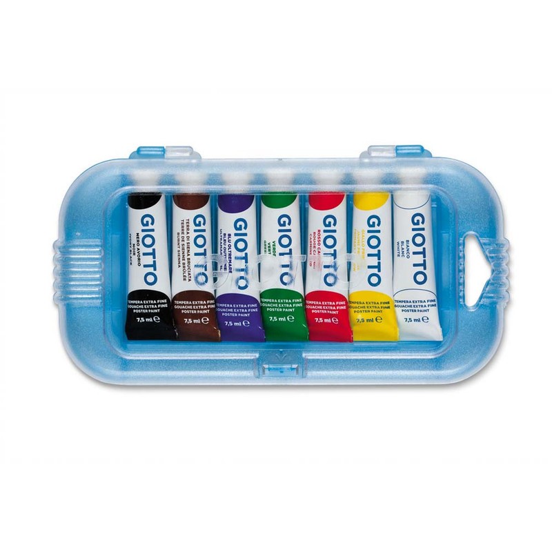 

GIOTTO POSTER PAINT 7.5 ML, 7 & 12 COLORS
