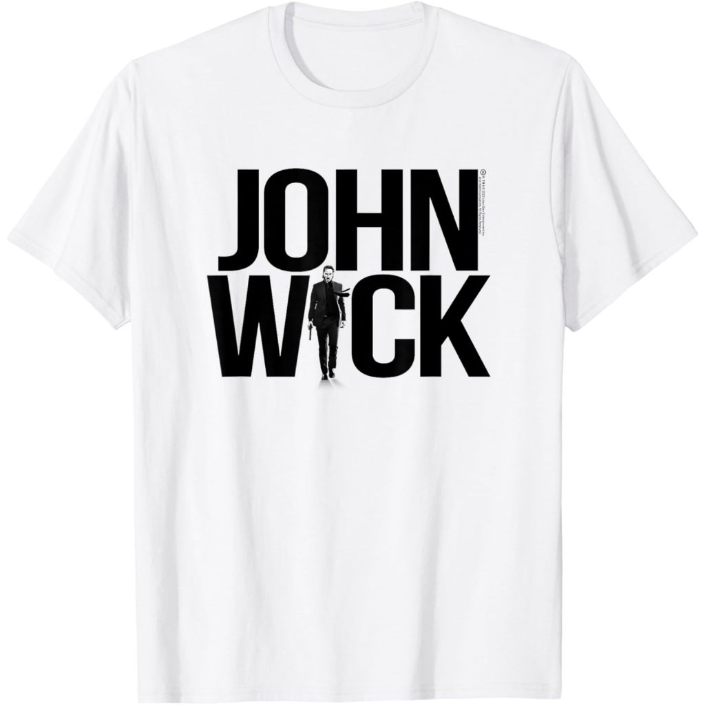 Kaos Dewasa John Wick Bold Logo T-Shirt Fashion Baju Atasan Anak Laki Laki Perempuan Distro Umur 1 2