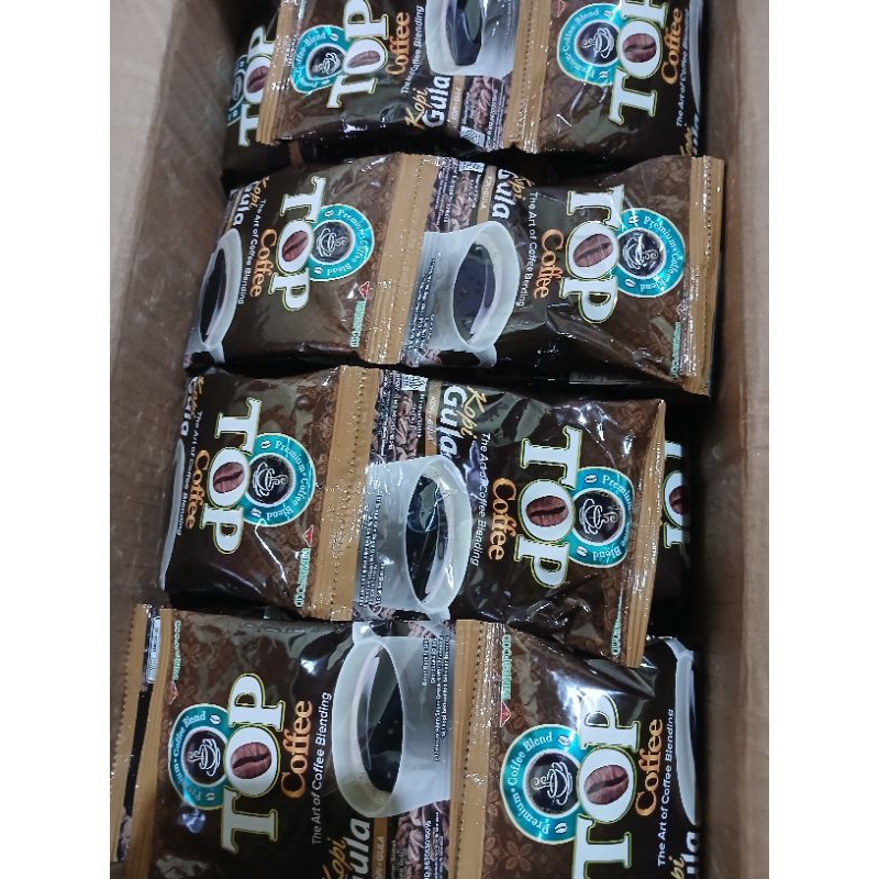 

TOP KOPI GULA 1 renceng isi 12 sachet
