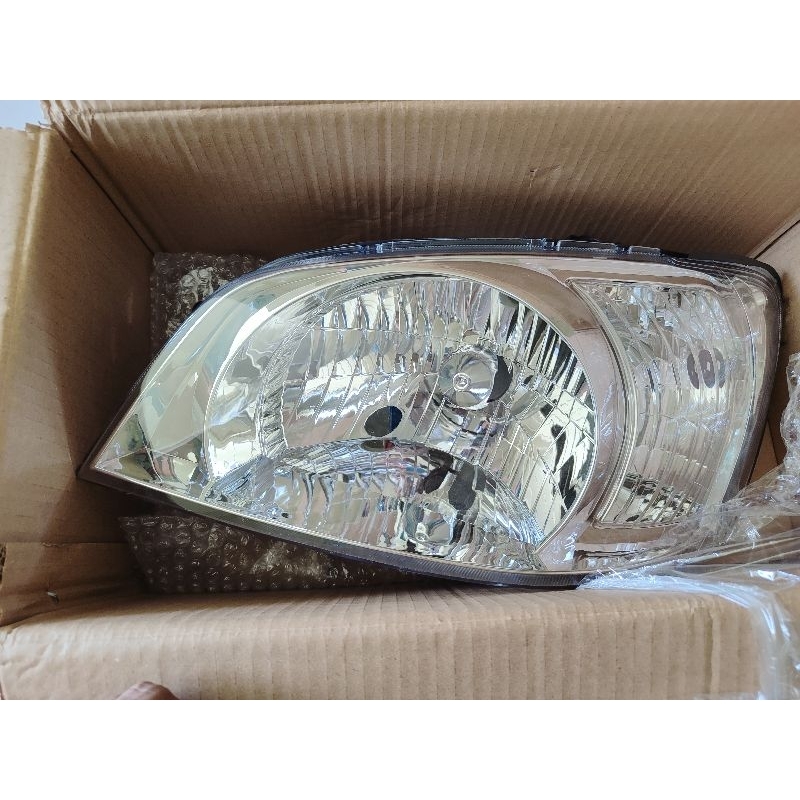 headlamp hyundai getz, lampu depan hyundai getz super cristal