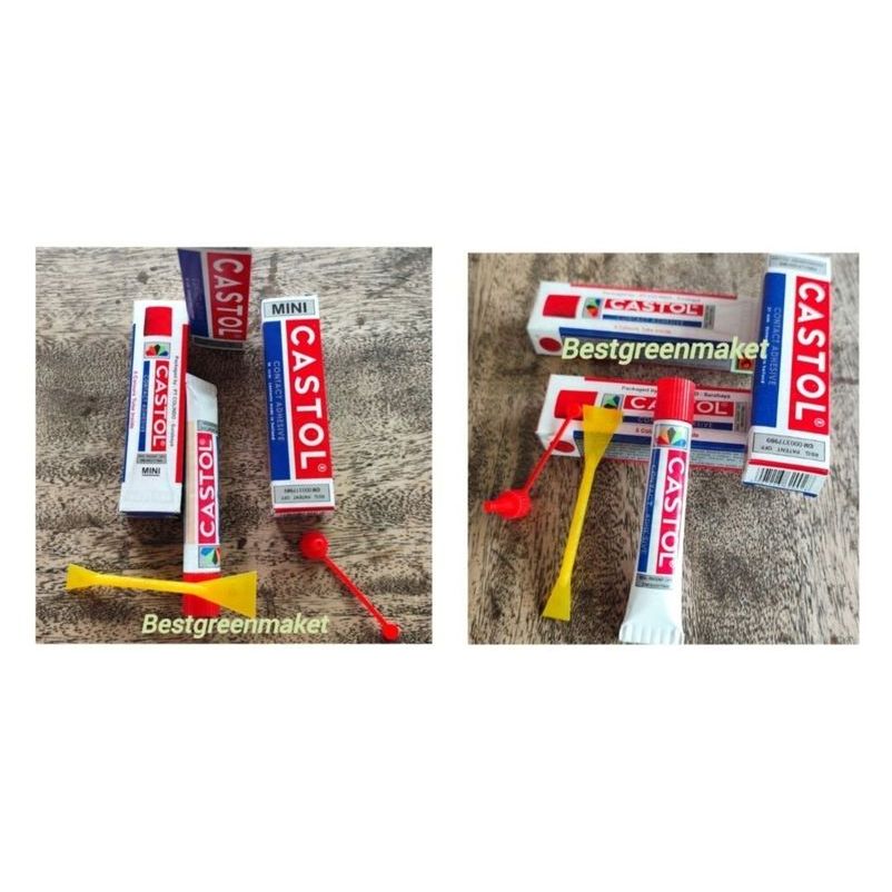 

Lem Castol Sedang Mini / Kecil Lem Serbaguna Original