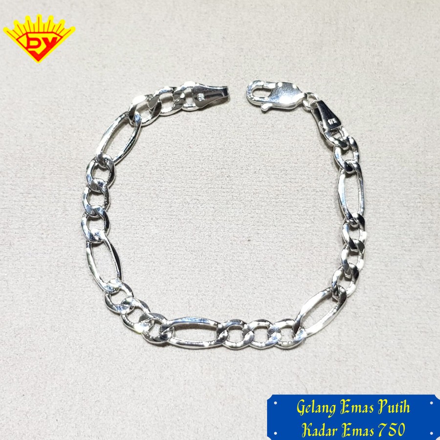 Gelang Rantai Emas Kadar Emas 750