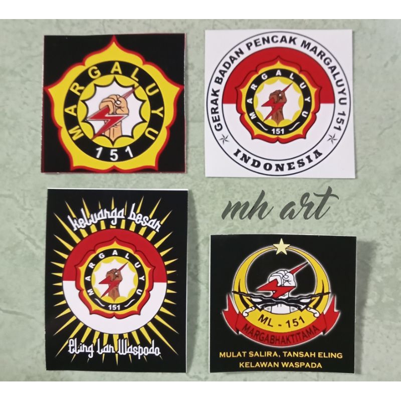 

Sticker Margaluyu 151 (4 biji)