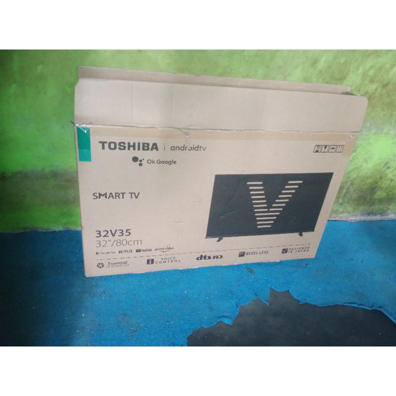 

Kardus Dus Box Tv LED 32 inch, Toshiba Free Storofoam