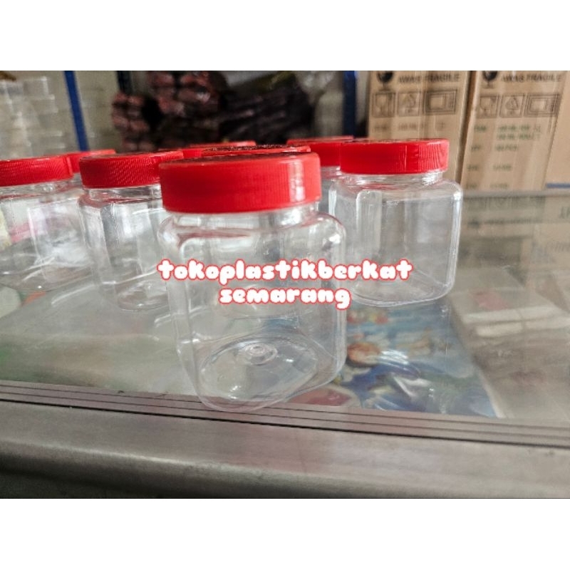 toples sambal 200ml / toples sambal kotak / toples sambal