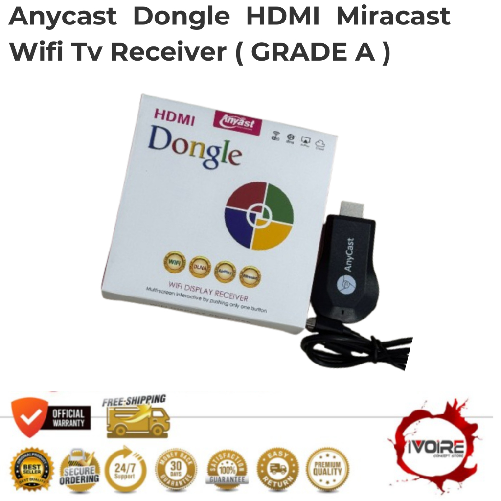 Anycast Dongle HDMI Miracast Wifi Tv receiver Wifi Display HDMI Dongle