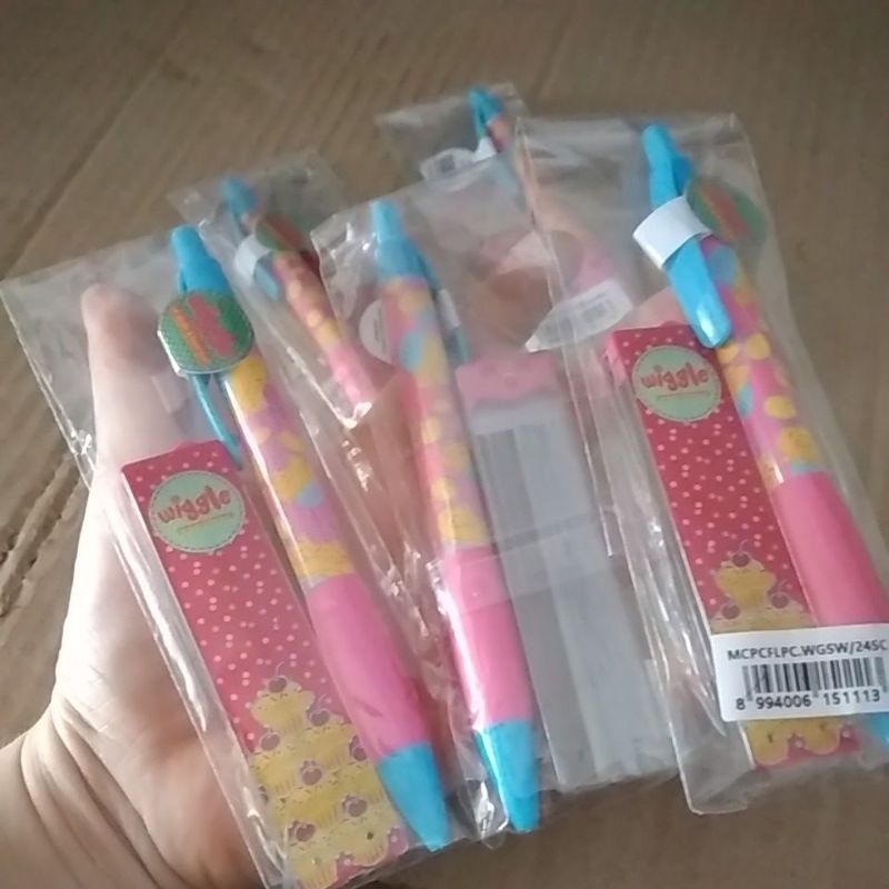 

pensil mekanik lucu + refill merk wiggle