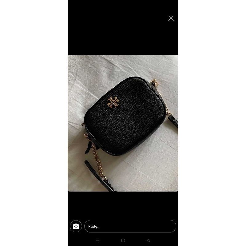 Tas tb tory burch cambag preloved authentic