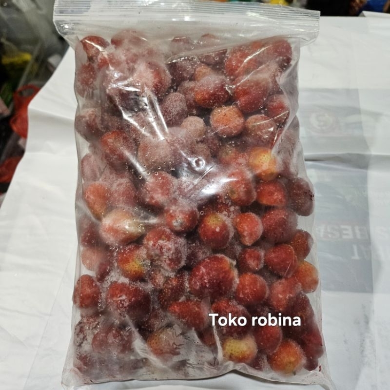 

Stroberi Frozen Strawberry Bandung 1 Kg