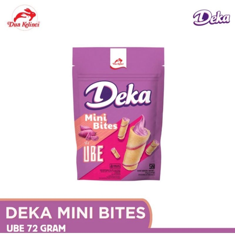 

DEKA Mini Wafer Bites - Ube (72gr)