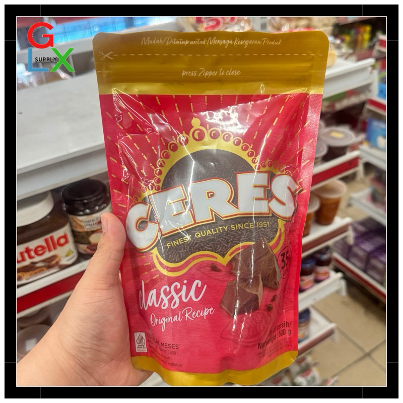 

GLX SUPPLY | CERES CLASSIC CHOCOLATE 500gr