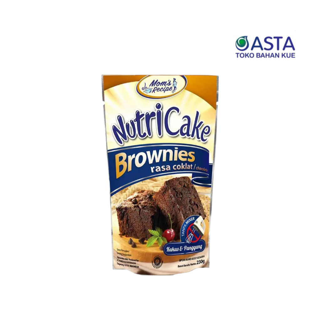 

Nutricake Brownies Rasa Coklat Moms Recipe 230Gr