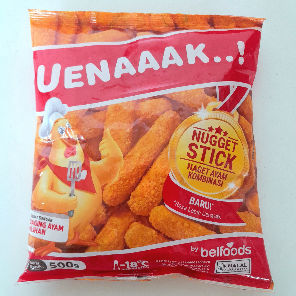 

BELFOODS uenak nugget stik 500gr