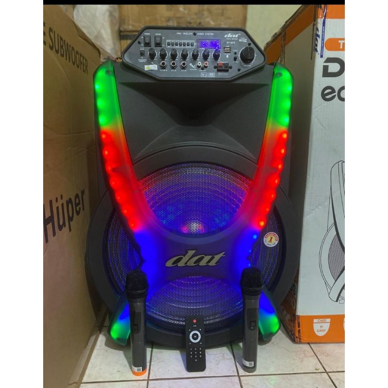 Speaker portable wireless DAT DT-1815 18Inch bluetooth dt1815