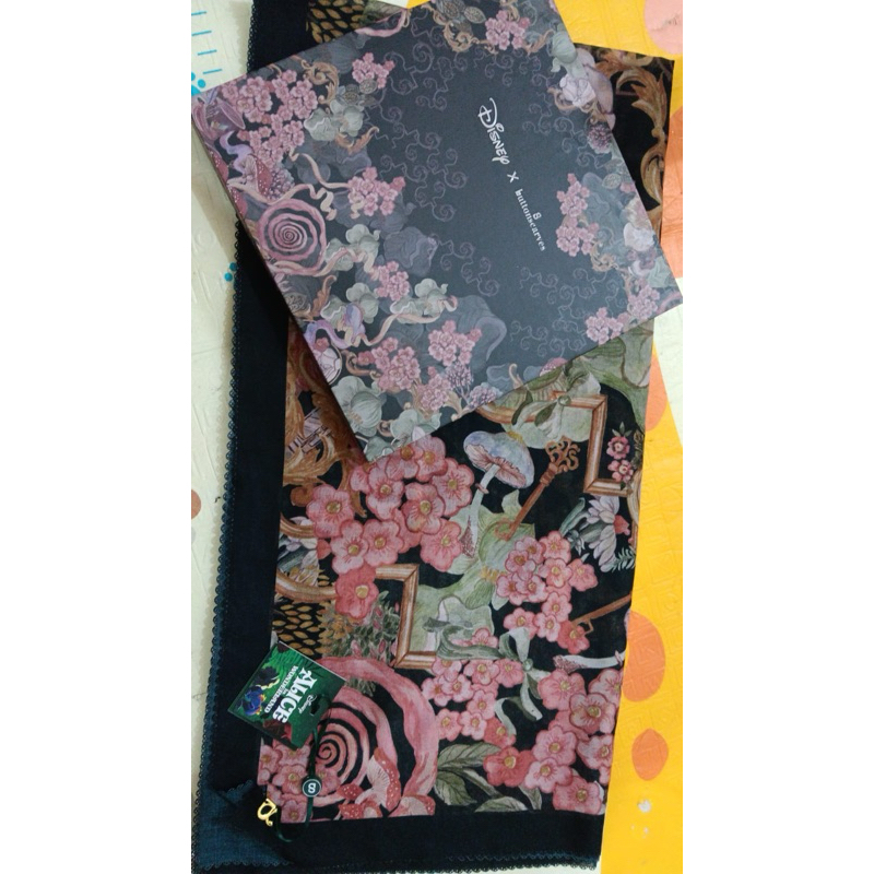 SOLD Wonderland series buttonscarves orginal/kerudung Button ori