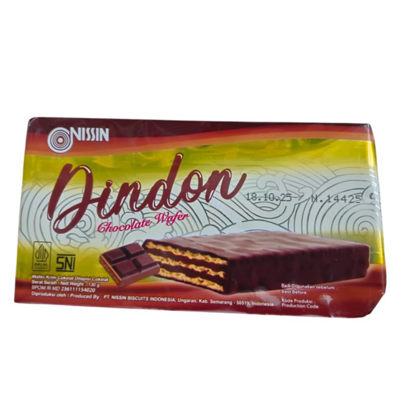 

Nissin DINDON chocolate wafer 130g