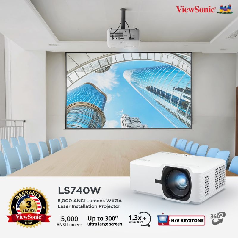 PROYEKOR VIEWSONIC LS740W NEW