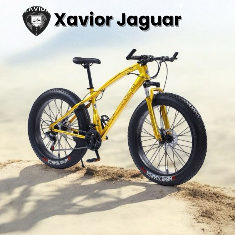 Xavior Jaguar Sepeda Gunung MTB 26 Inch Ban Besar 7 Speed