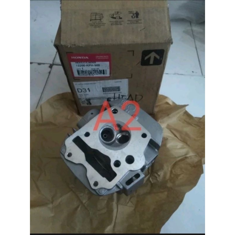 CYLINDER HEAD heat het karisma supra x 125 kirana / 12200-KPH-900 original AHM