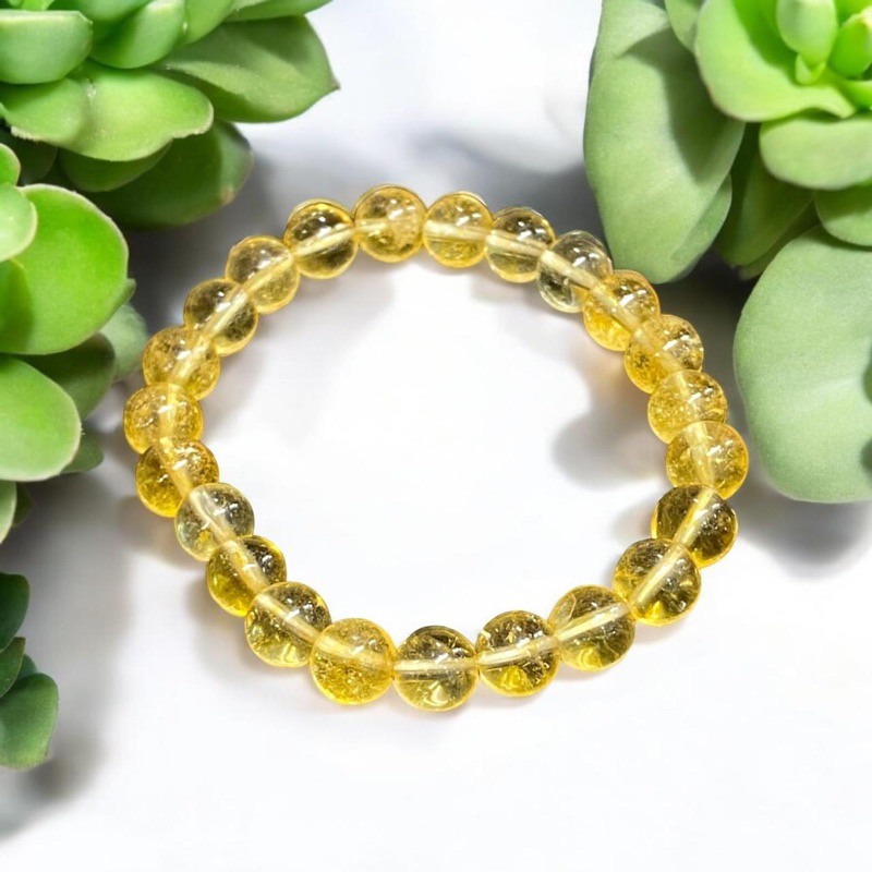 Gelang Batu Citrine Natural