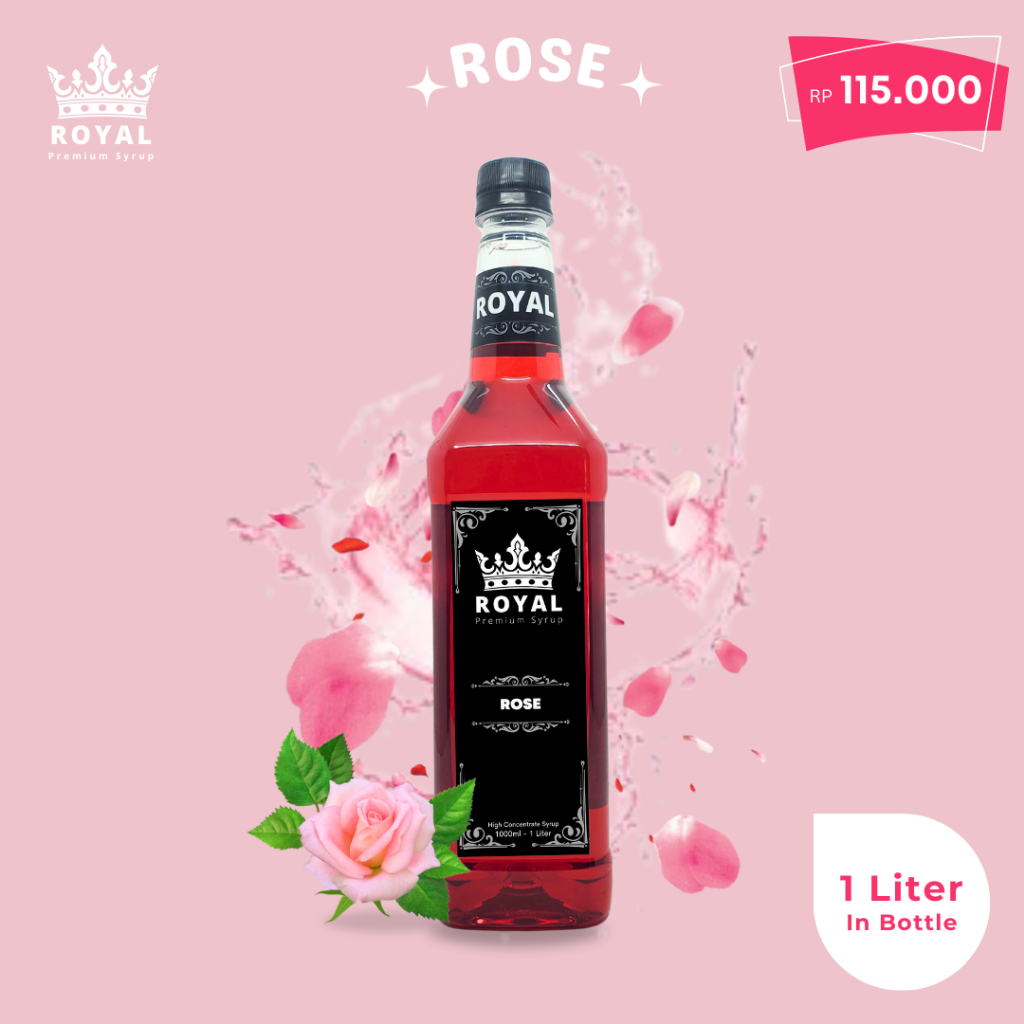 

Royal Rose Syrup - Sirup Mawar (Premium Quality)