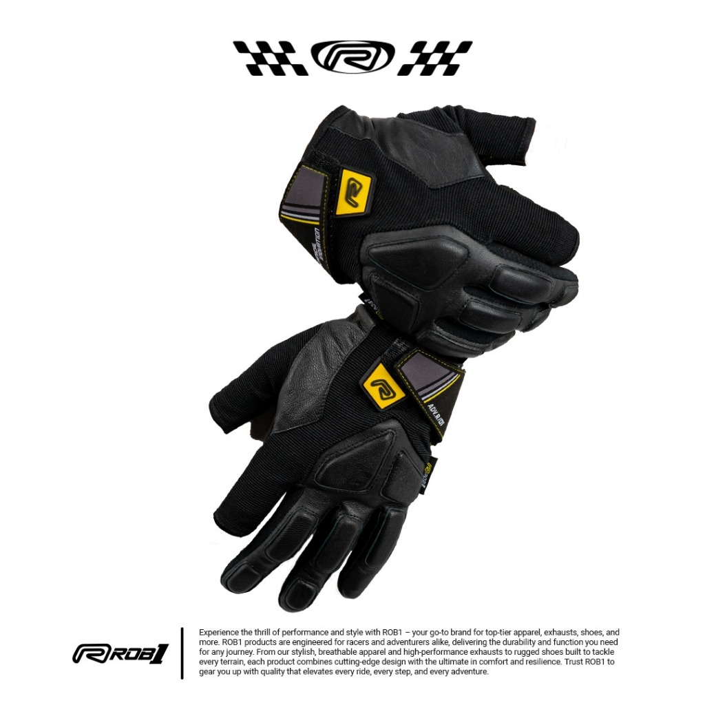 Glove ROB1 ADV Black Edition