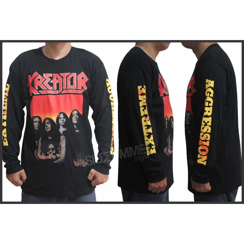 Kreator Kaos Band Original (Extreme Aggression Longsleeve)