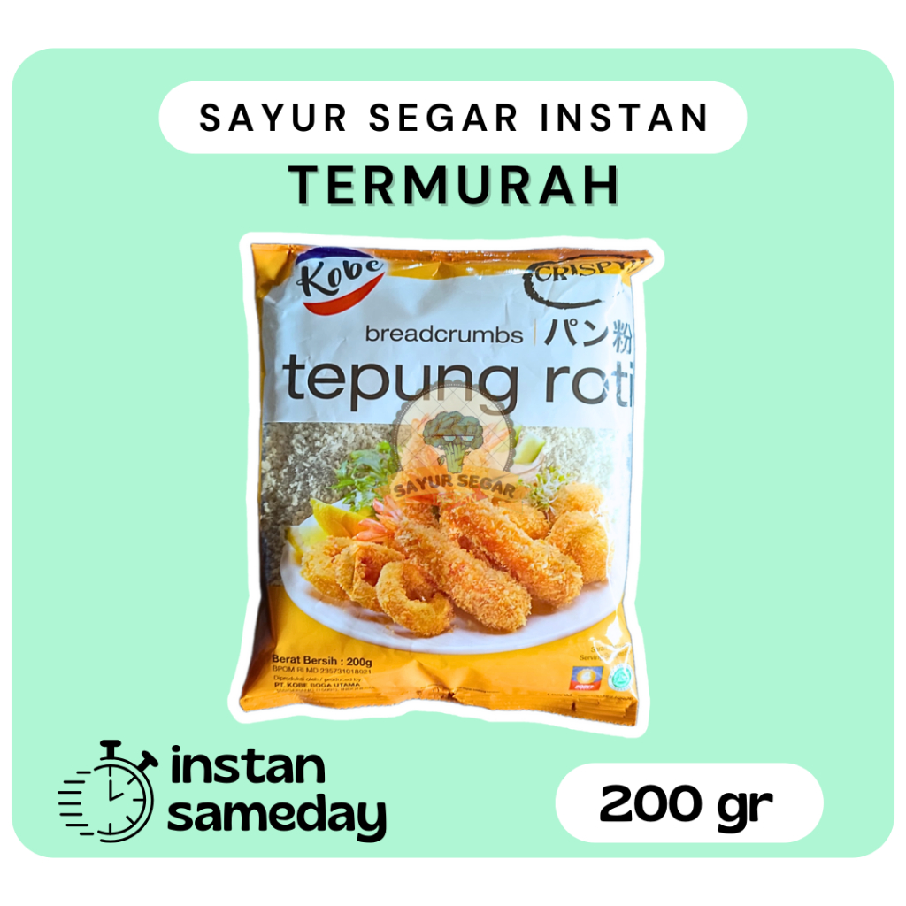 

Kobe Breadcrumbs / Tepung Roti 200gr