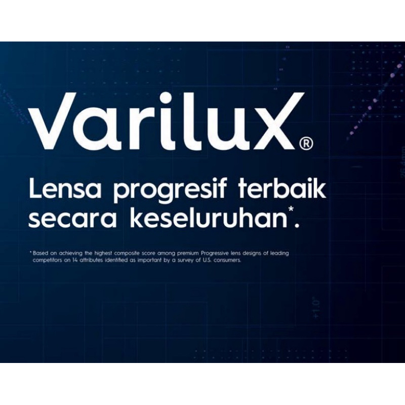 Essilor - Varilux XR Track Orma 1.5 Crizal Sapphire