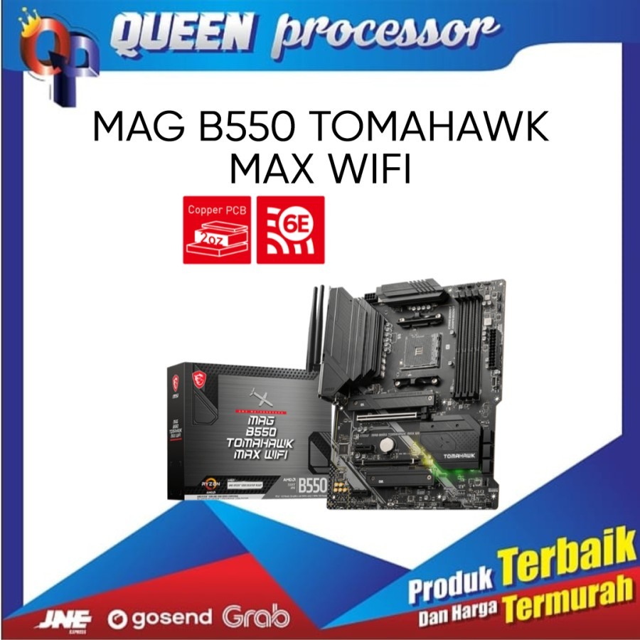 Motherboard MSI MAG B550 TOMAHAWK MAX WIFI ( AM4 / B550 / DDR4 )