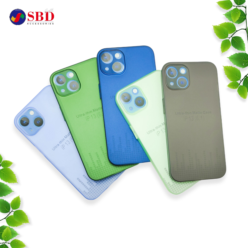 Softcase Ultra Thin Untuk Iphone 13 NW Slim Case Transparan Dove Casing Super Tipis 0.3MM Silicon Ca
