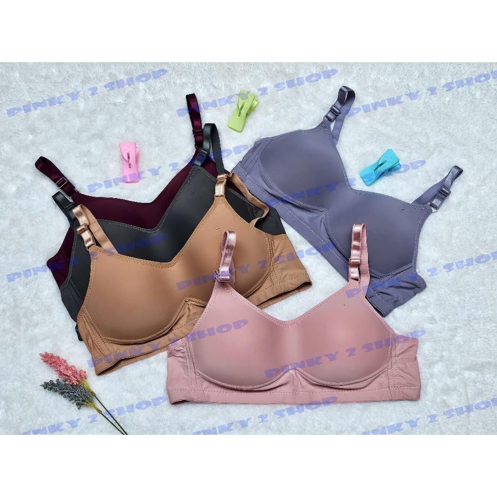 BH MAMA BRA POLOS WANITA DEWASA CUP BESAR UKURAN 38-44 TANPA KAWAT