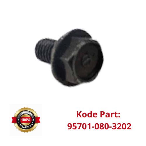 Baut Mur 95701-080-3202 (Bolt Flange 8X32) – Honda CRF 150L
