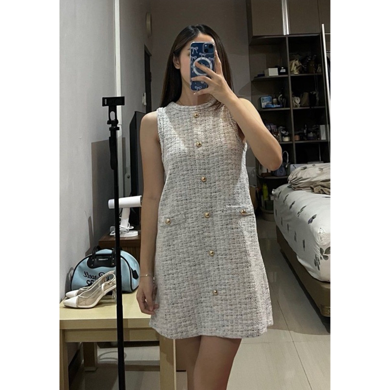 Zara tweed dress
