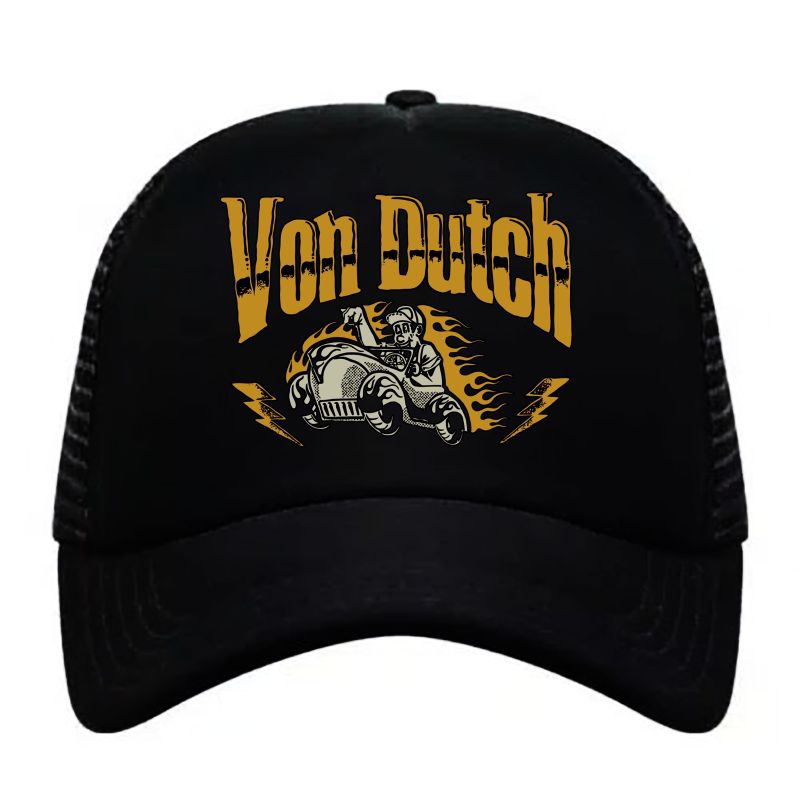 Von Dutch Hat Baseball Version 017 - Topi Jaring Model Baseball Pria Wanita/Topi Von Dutch
