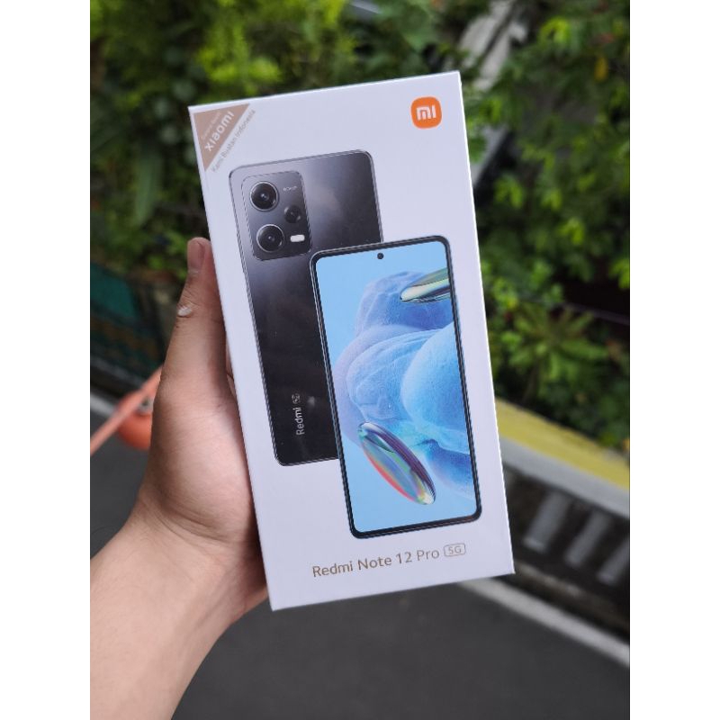 Redmi Note 12 Pro 5G 8/256 Segel Box BNIB Resmi No Repack