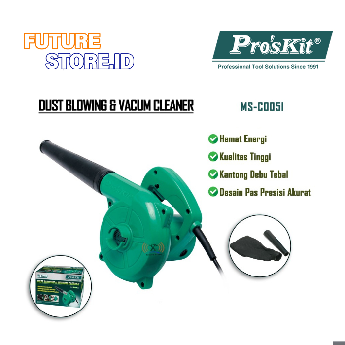 PROSKIT MS-C005I Dust Blowing & Vacuum Cleaner / Mesin Blower Original