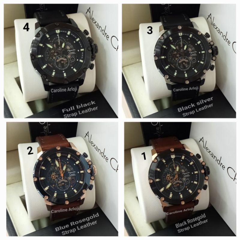 JAM TANGAN PRIA ALEXANDRE CHRISTIE AC6564MC