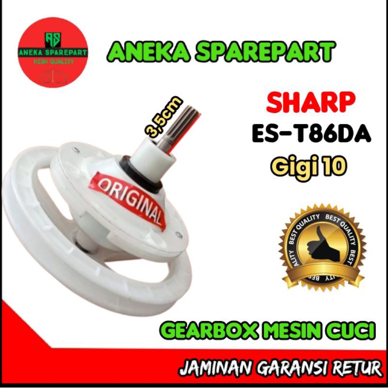 girbox mesin cuci ,gear box sharp ES-T86DA