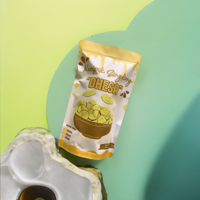Keripik Singkong/Kripik singkong/Kripik Dhesa/Keripik singkong pouch/Keripik singkong kemasan bagus