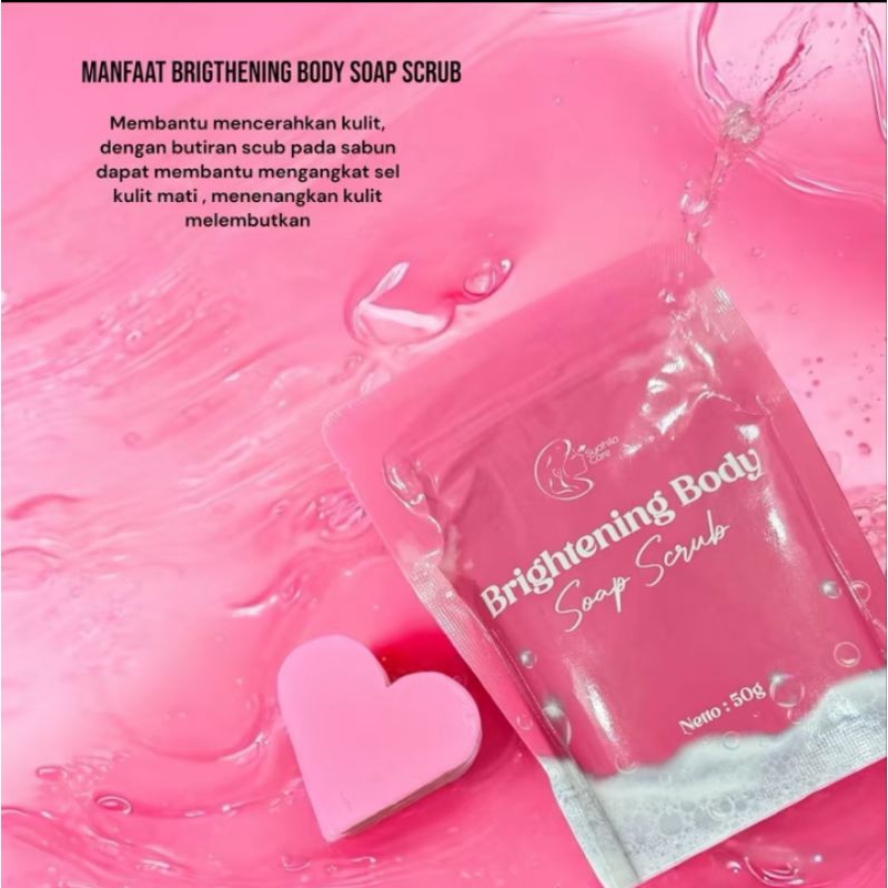 SABUN SYAHILA CARE BRIGHTENING BODY SOAP SCRUP SYAHILA CARE SABUN VIRAL