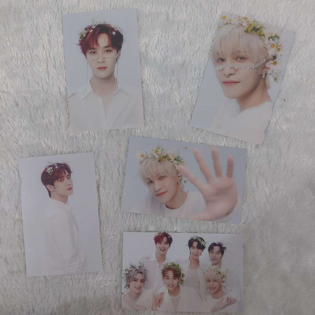 Official Merch MD Postcard WayV Kun Yangyang Grup Seasons Greetings 2023 SG 23 Original Murah