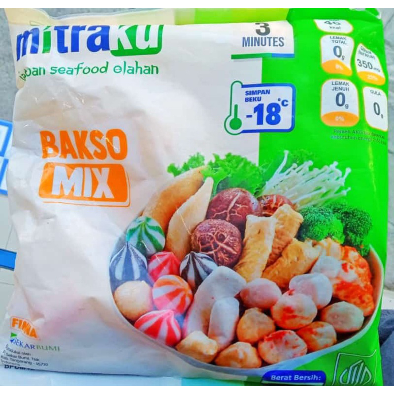 Frozen Food Seafood Mix Mitraku