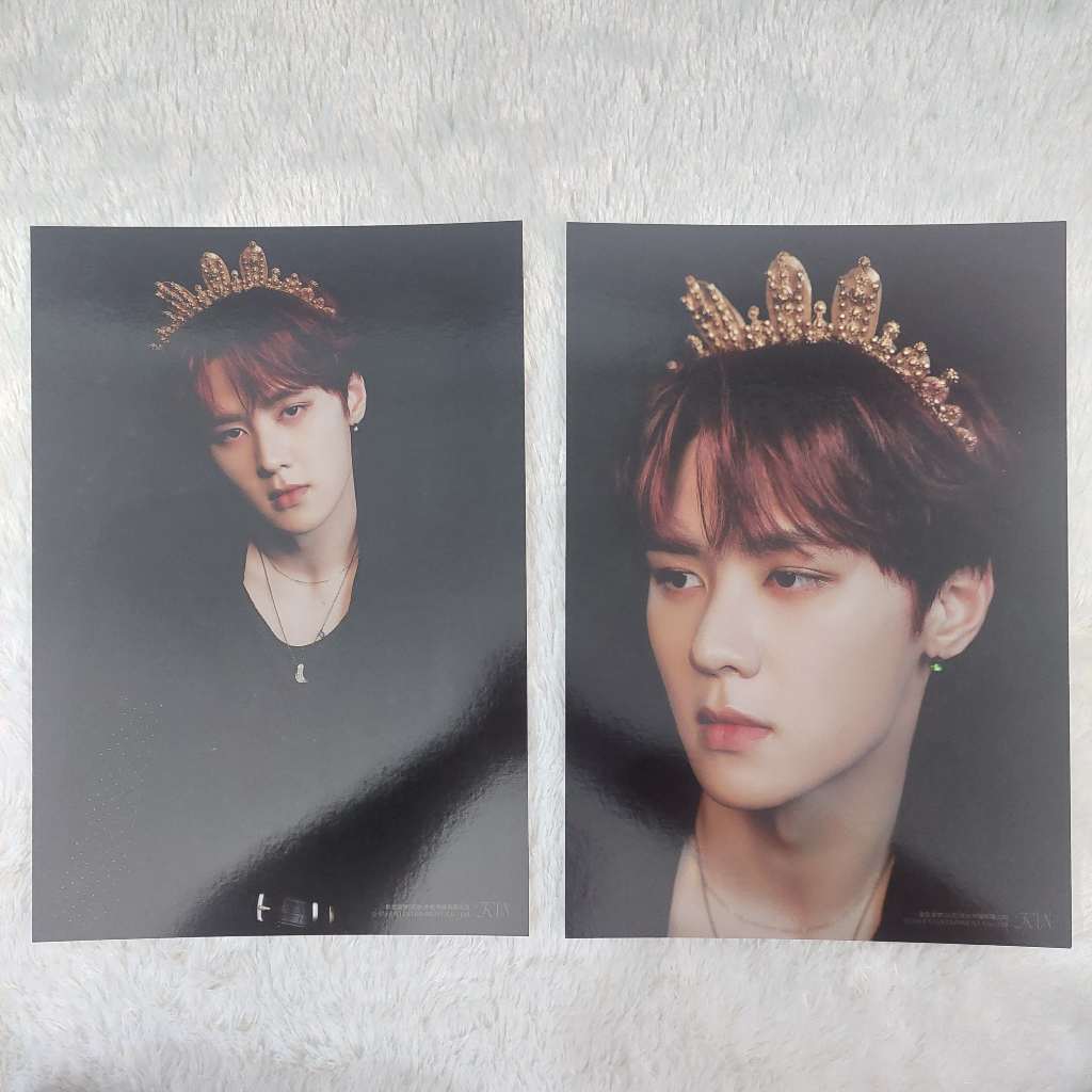 Official Merch MD Poster A4 WayV Kun Seasons Greetings 2023 SG 23 Original Murah