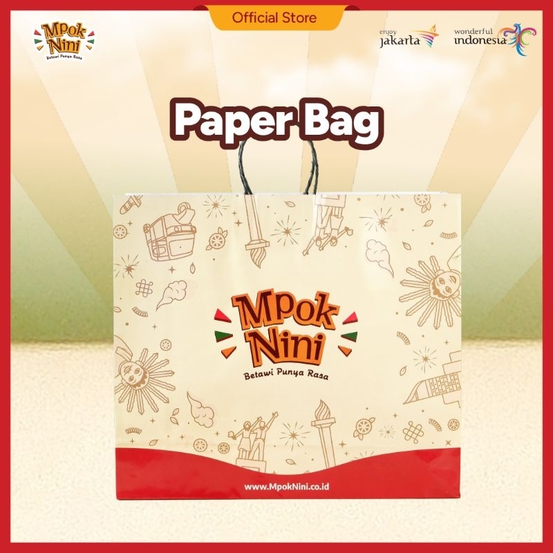 

Mpok Nini - Paper Bag Full Color - Oleh Oleh Jakarta