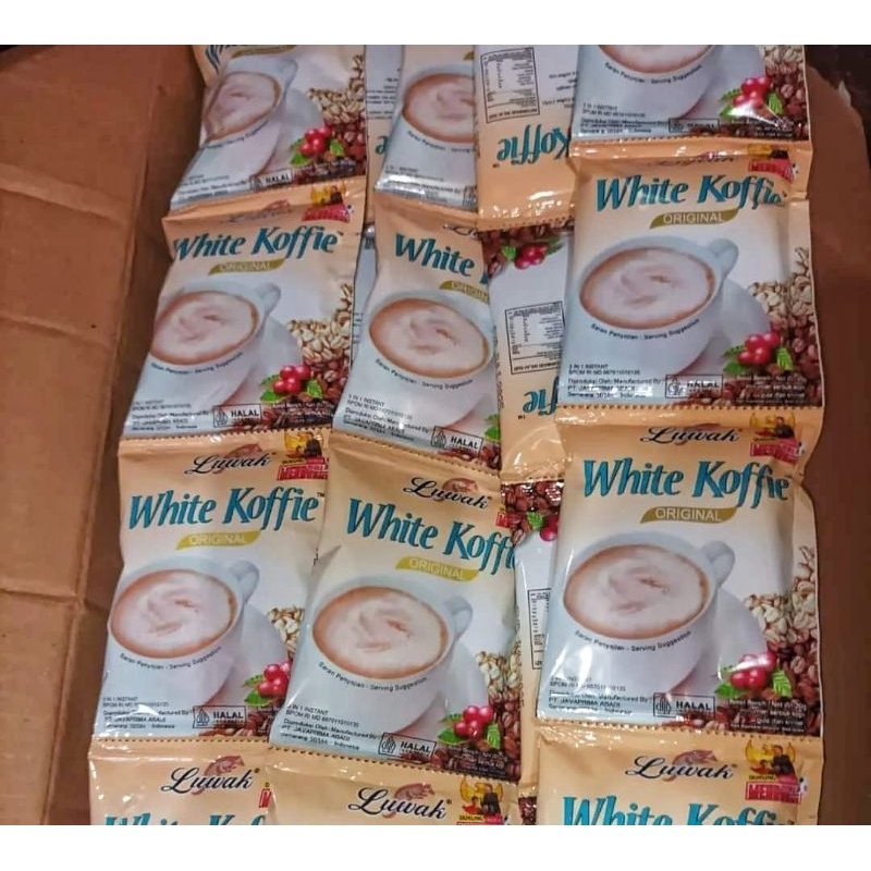 

Luwak White Coffe Sachet