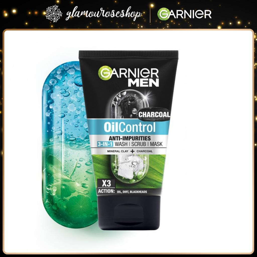 RB GARNIER MEN Facial Wash (Acno, PowerWhite,TLOC, Matcha, Brightening,